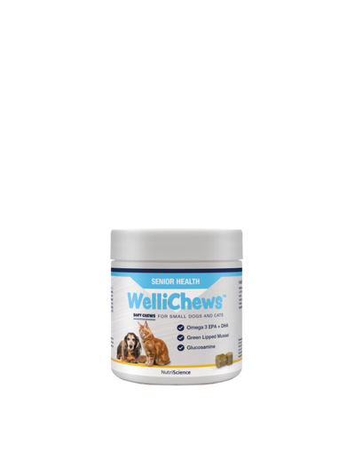 Wellichew Senior Health Chews Small Dog/Cat - 120 Chews 120g