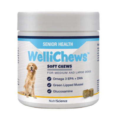 Wellichew Senior Health Chews Medium/Large Dogs - 60 Chews 120g