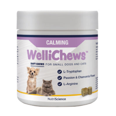 Wellichew - Calming Small Dog/Cat - 120 Chews 123g