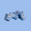 Adios Plastic Compstable Poo Bag Blue 15's