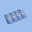 Adios Plastic Compstable Poo Bag Blue 15's