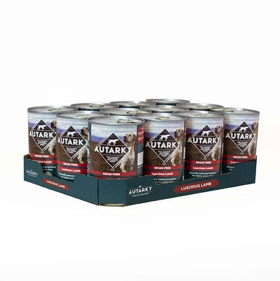 Autarky GF Lucious Lamb Complete Wet Food 12x395g