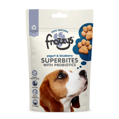 Frozzys Superbites with Probiotics Yogurt & Blueberry