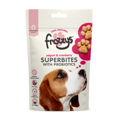 Frozzys Superbites with Probiotics Yogurt & Cranberry