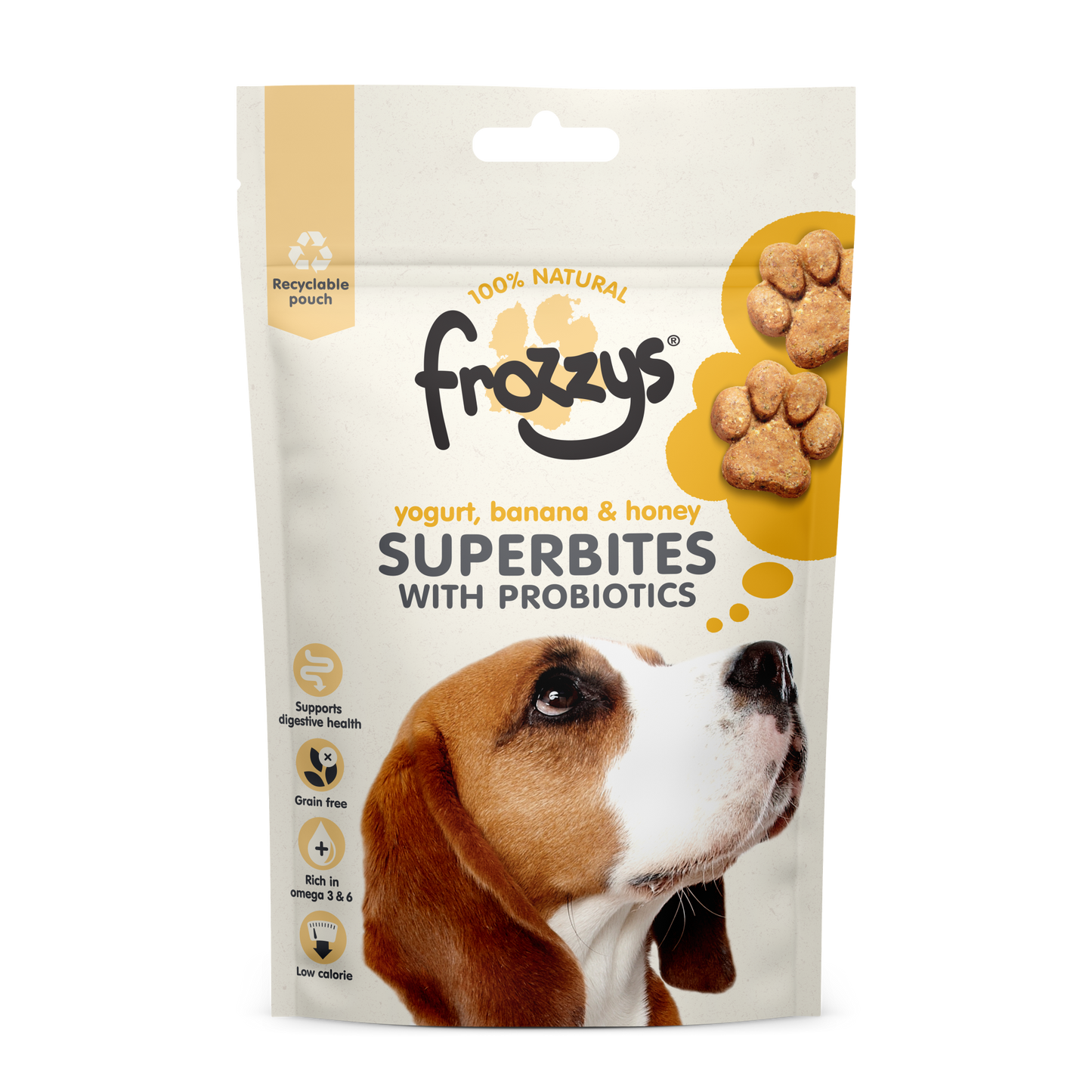Frozzys Superbites with Probiotics Yogurt Banana & Honey