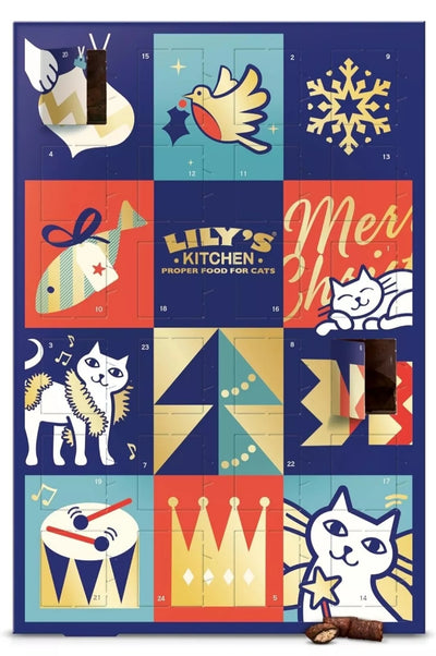 Cat Christmas Advent Calendar 42g