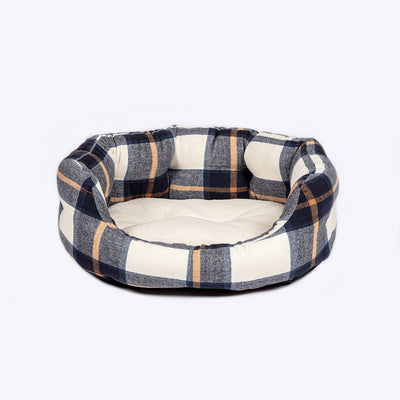 Bowmore Navy Deluxe Slumber Bed Large (35")