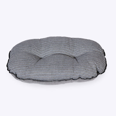 Rustic Stripes Grey Quilted Mattress L 33"