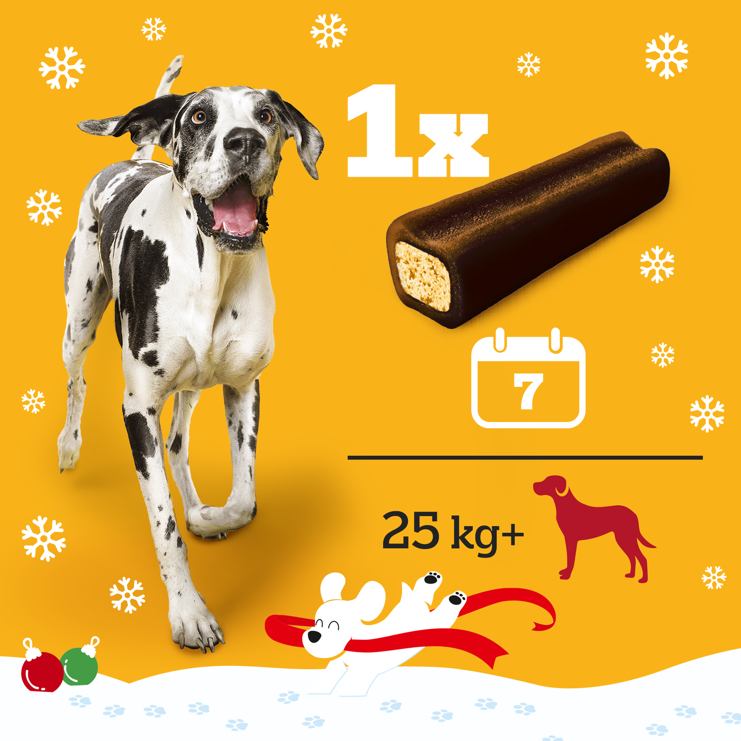 Pedigree Christmas Jumbone Large Turkey Flavour 1 Chew