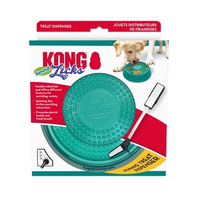 KONG Licks Spinz Large