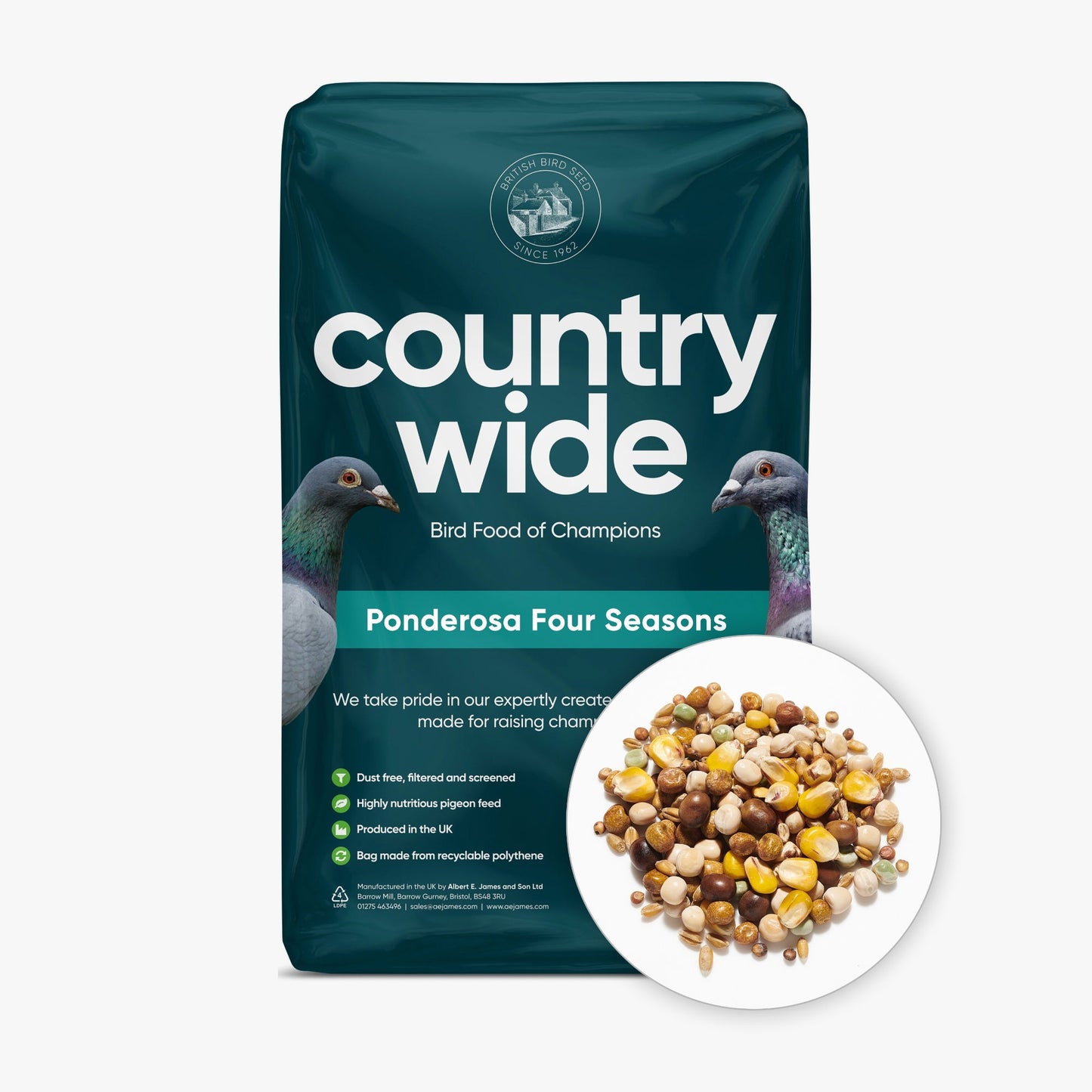 Countrywide Ponderosa Four Seasons Mix 20kg