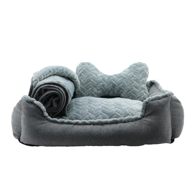 Made From Dog Bed Set 60x50xm Grey