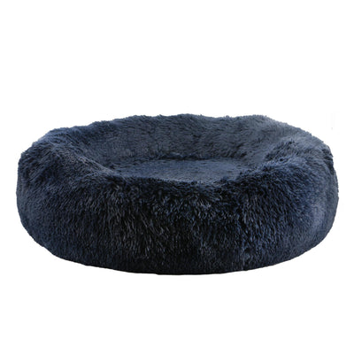 Super Plush Donut Bed 100cm Navy