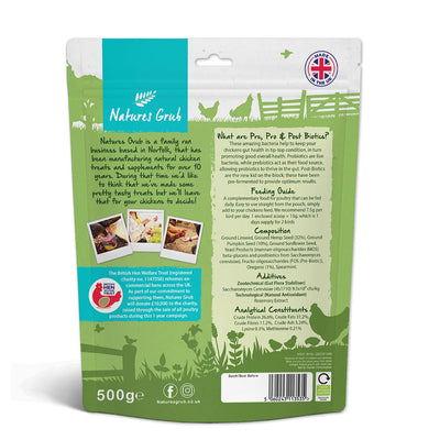 Natures Grub Biotic Boost 500g