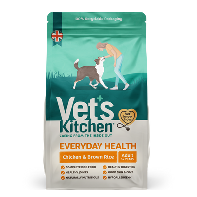 Vet's Kitchen Everyday Health Dry Dog Food Chicken & Brown Rice - 1kg