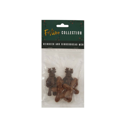 Festive Collection Reindeer & Gingerbread men treats 60g