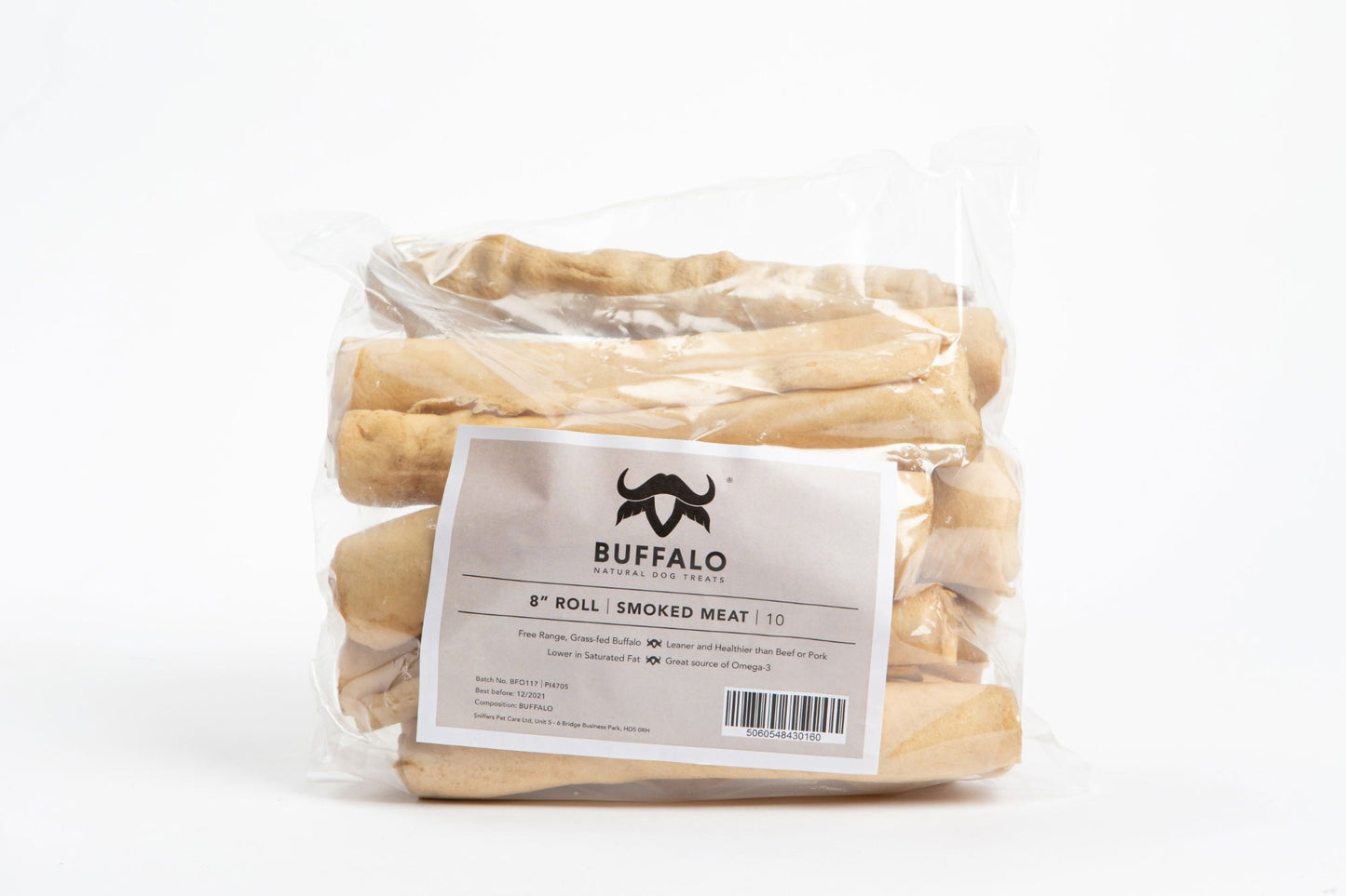 Buffalo Rolls Smoked Meat 10 pack