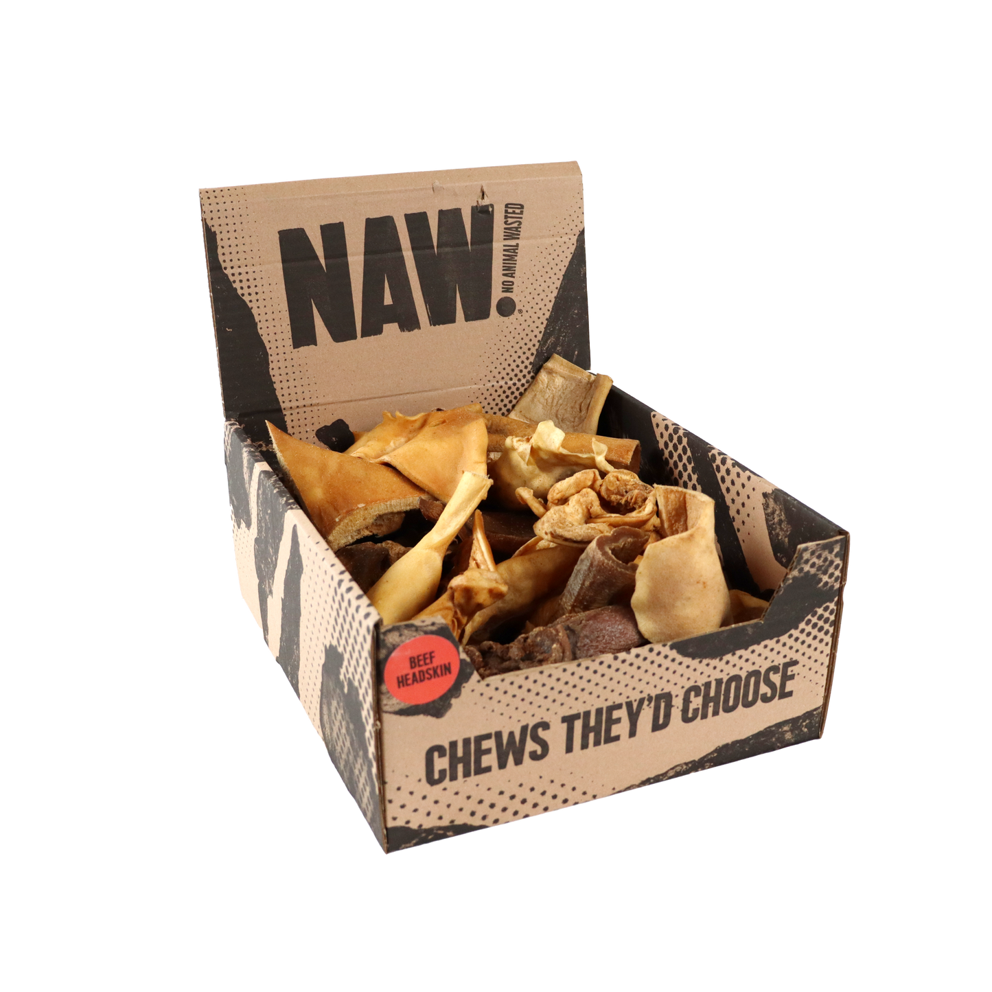 NAW Beef Head Skin Natural Srp 1.5kg