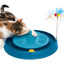 Catit Play Circuit Ball Toy With Massager Blue