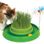 Catit Play Circuit Ball Toy With Grass Green