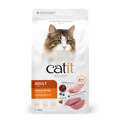 Catit Recipes Dry Adult Poultry 400g