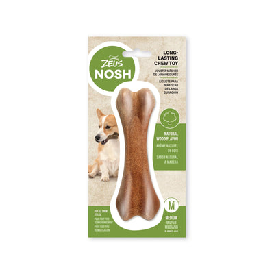 Zeus Nosh Nylon & Wood Chew Bone Medium