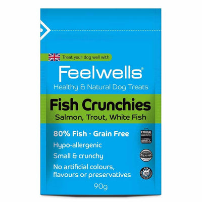 Feelwells Grain Free Fish Crunchies 90g