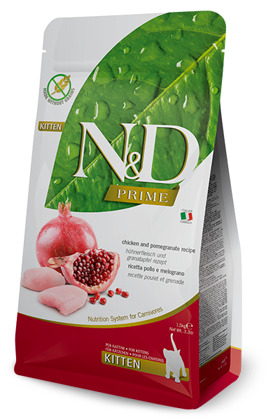 N&D Prime Cat Chicken & Pomegranate Kitten 300g
