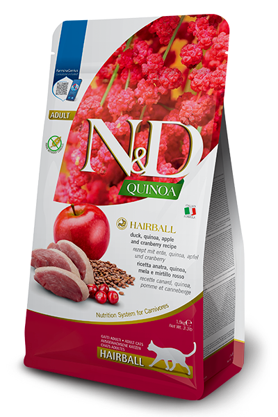N&D Quinoa Cat Hairball 1.5 Kg