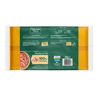 Natures Menu Ready to Mix Freeflow Chicken 2kg