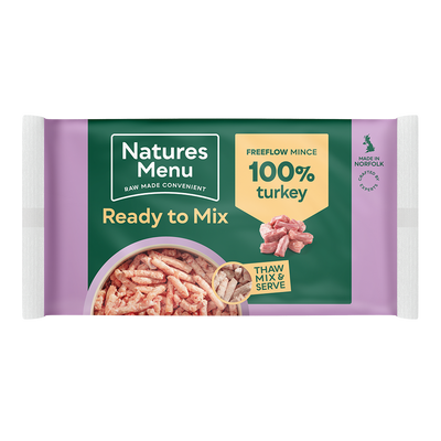 Natures Menu Ready to Mix Freeflow Turkey 2kg