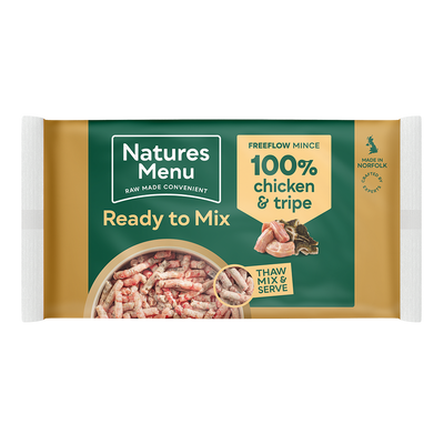 Natures Menu Ready to Mix Chicken & Tripe Freeflow 2kg