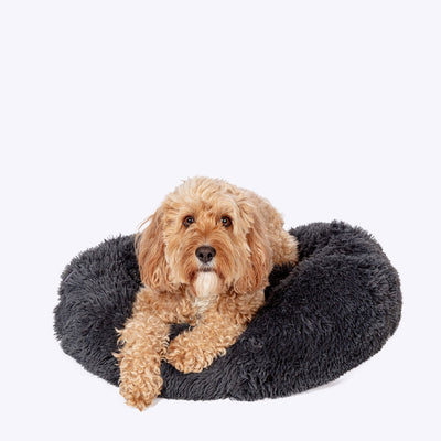 Danish Essentials Fluffy Donut Charcoal Small