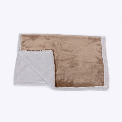 Danish Essentials Blanket Fur Beige 75x100cm