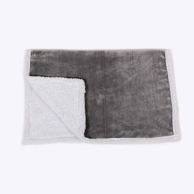 Danish Essentials Blanket Fur Silver 75x100cm