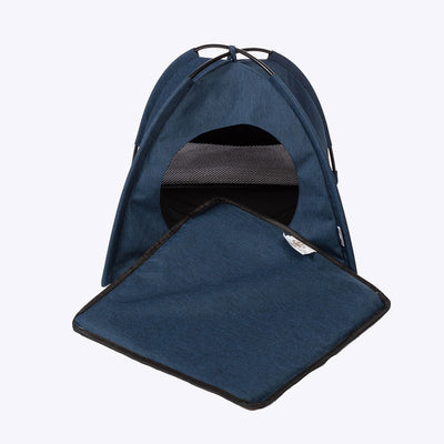 Danish Essentials Cat Tent Denim