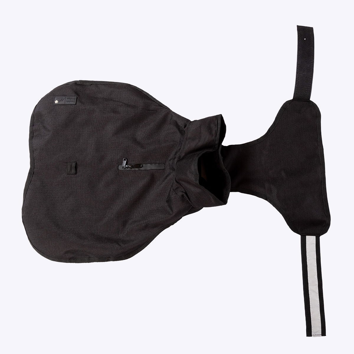 3-In-1 Dog Coat Black Medium 41cm