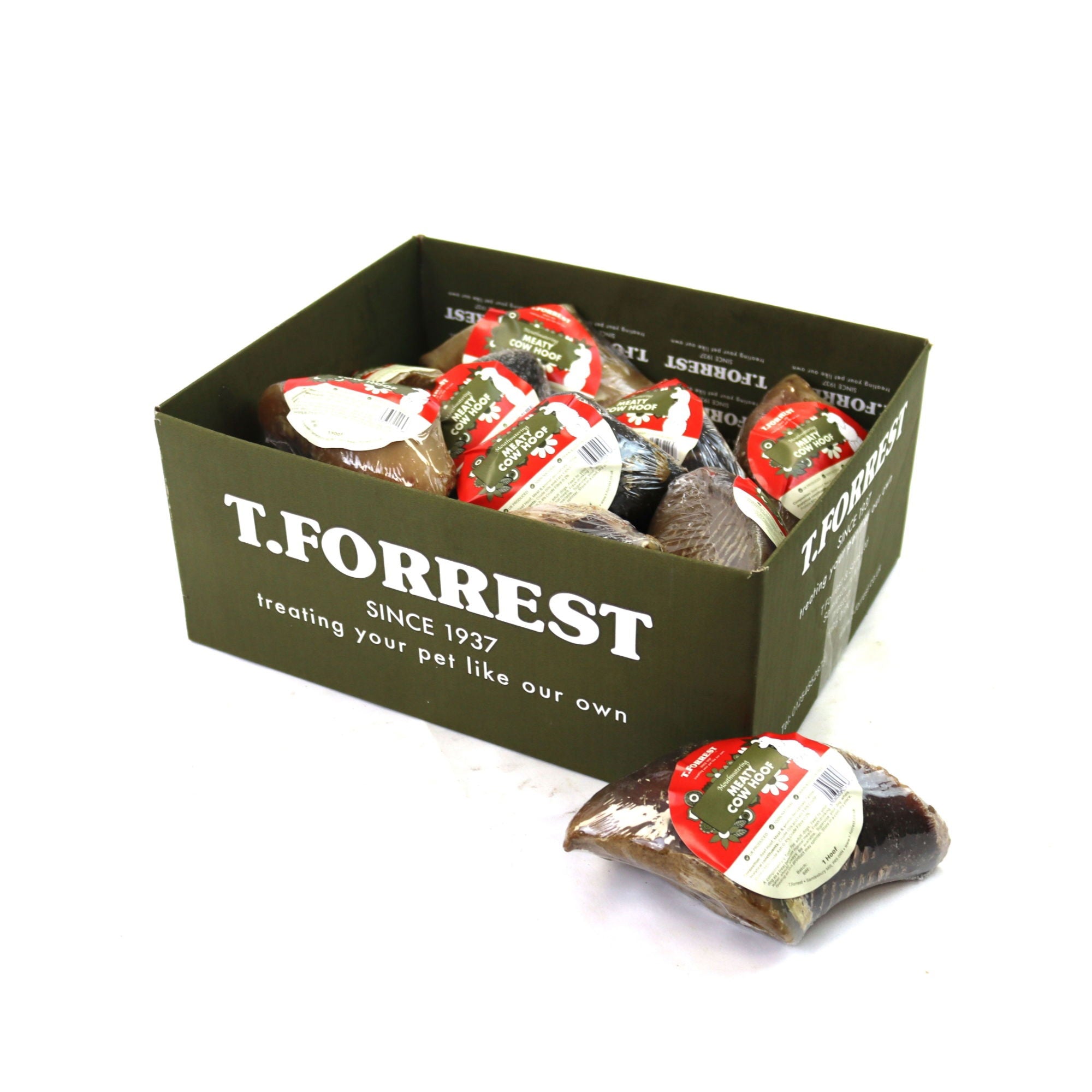 T Forrest Pre Pack Meat Filled Hooves - 20's – Vital Pet Group