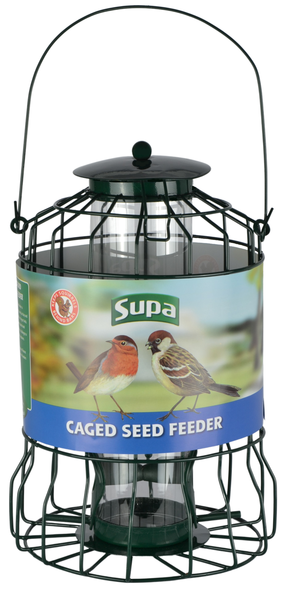 Caged Seed Feeder