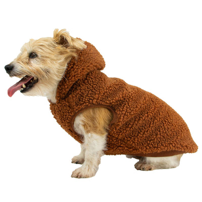 Teddy Sherpa Fleece Terracotta Medium