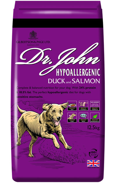 Dr John Hypoallergenic Duck and Salmon 12.5kg