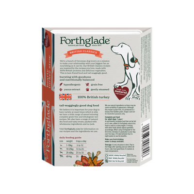 Forthglade Classics Hearty Turkey Stew 395g