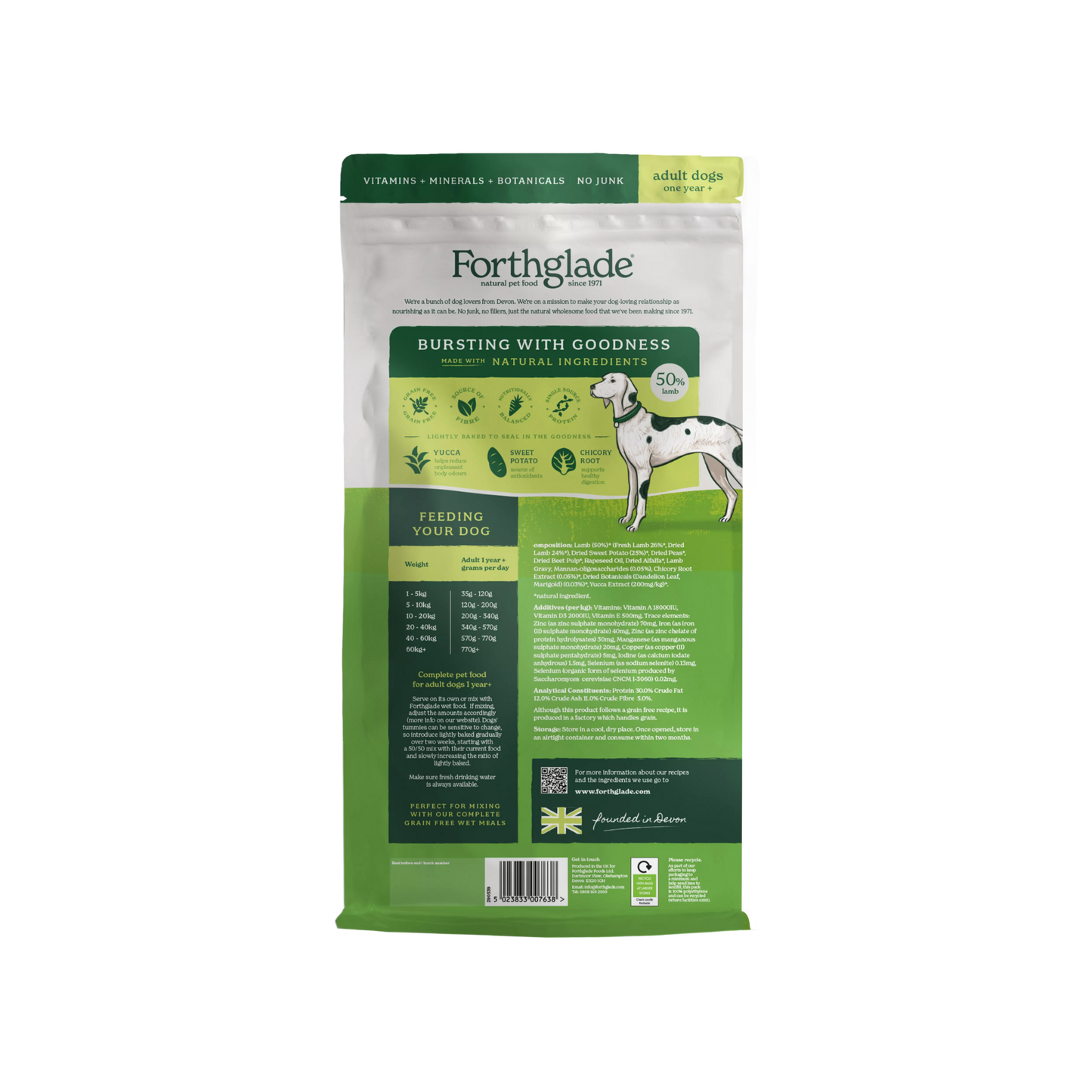 Forthglade Lightly Baked Lamb 6kg