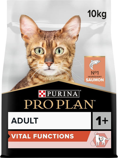 PRO PLAN Adult 1+ VITAL FUNCTIONS Rich in Salmon Dry Cat Food 10kg