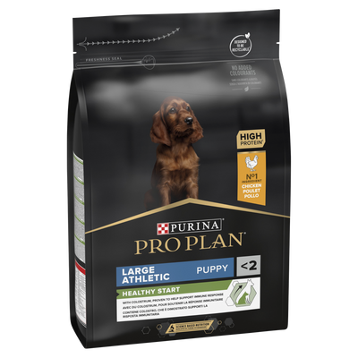 PRO PLAN Large Athletic Puppy Healthy Start Dry Dog Food with Chicken 3kg