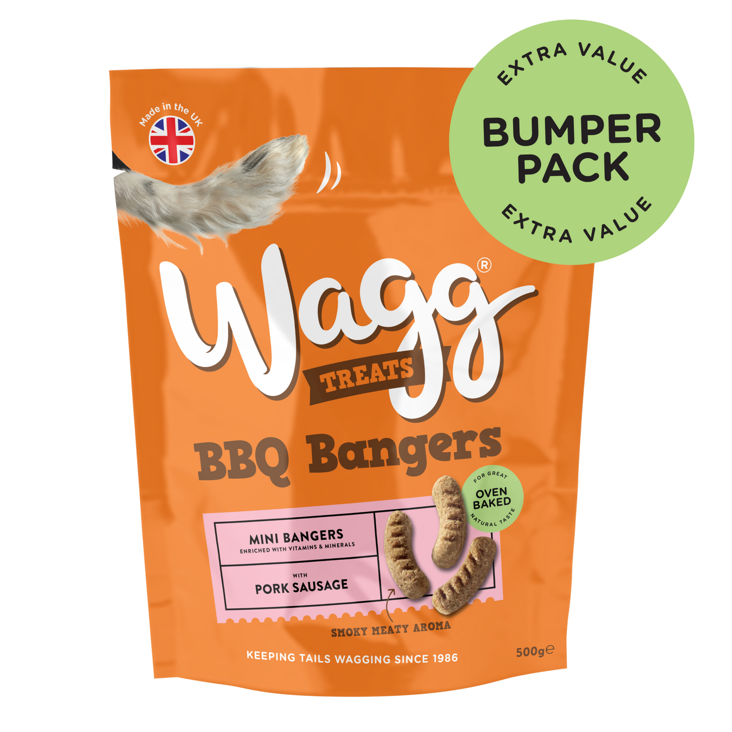 Wagg BBQ Bangers Bumper 500g