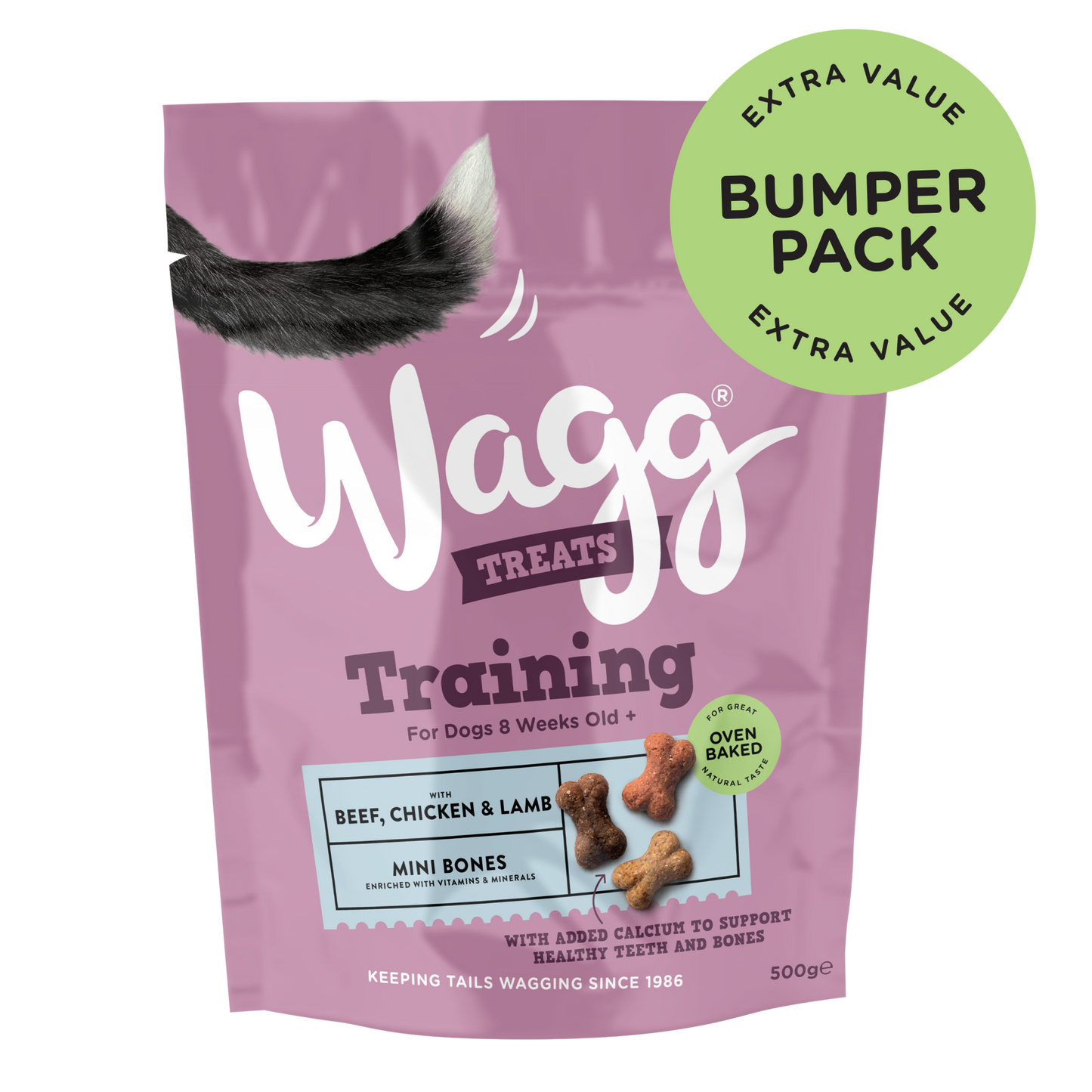 Wagg Bumper Training Treats 500g