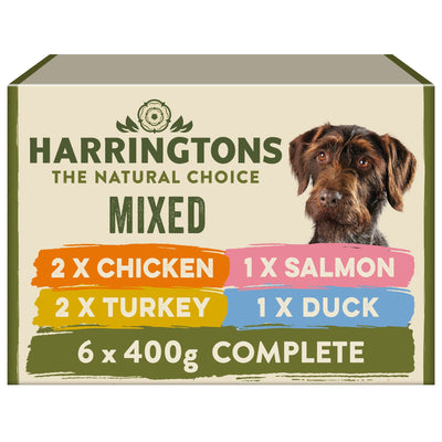 Harringtons Dog Wet Mixed Case 6x400g