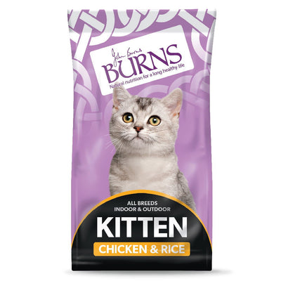 Burns Kitten Dry Cat Food Chicken & Rice 1.5kg