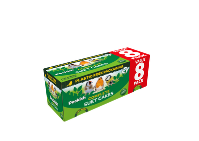 Peckish Complete Seed and Nut Suet Cakes 8 Pack Box